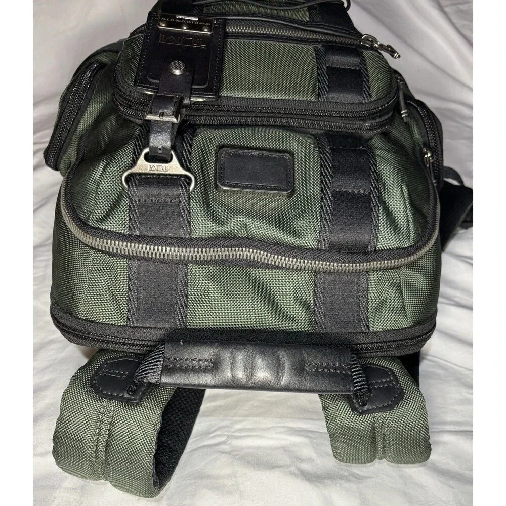 TUMI Alpha Bravo Paratrooper 2-in-1 Backpack – Olive Green